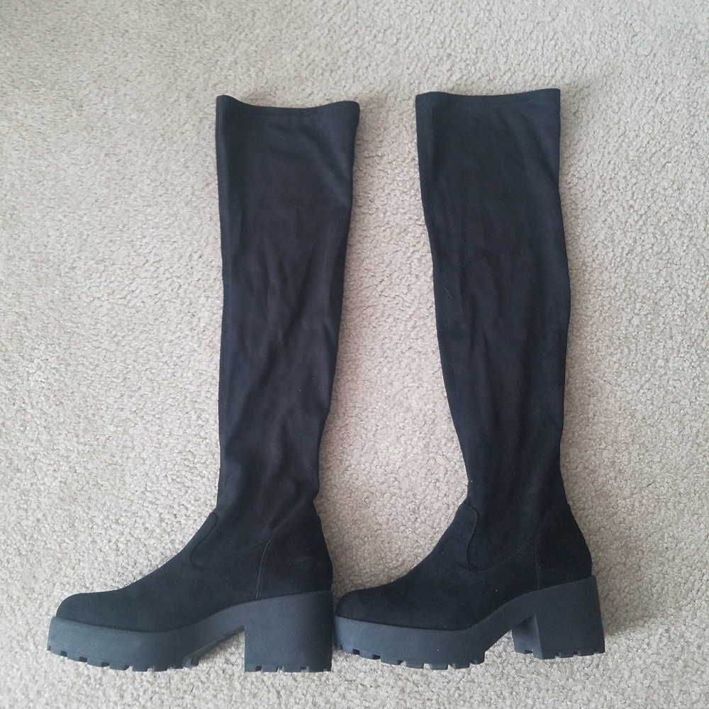 Over the knee boots